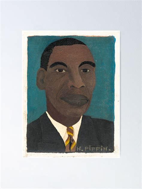 "Horace Pippin Self-Portrait, 1944 " Poster by fineearth | Redbubble