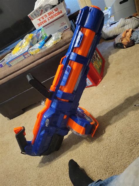 Nerf Elite Titan Cs Motorized Dart Toy Blaster Hasbro