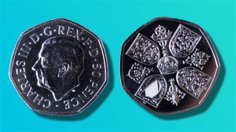 First King Charles 50p Coins To Be Used In Uk Are Manufactured Bbc