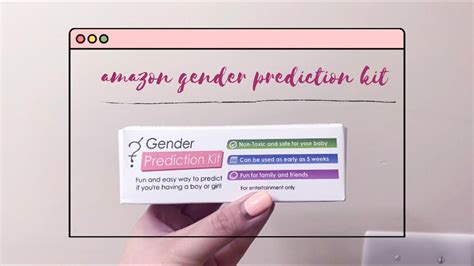 Amazon Gender Prediction Kit YouTube