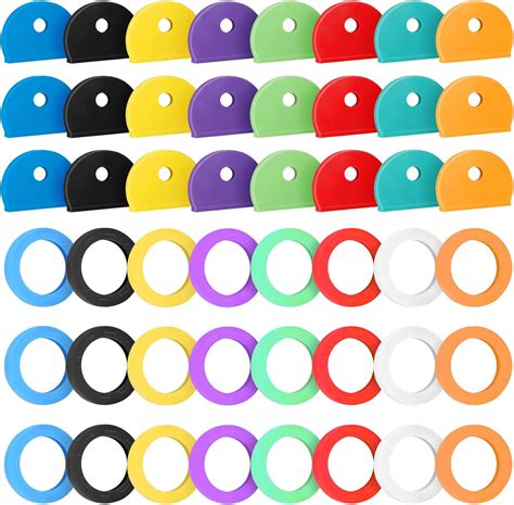 Amazon Vibit 48 Pack Key Cap Tags Set In 8 Assorted Colors