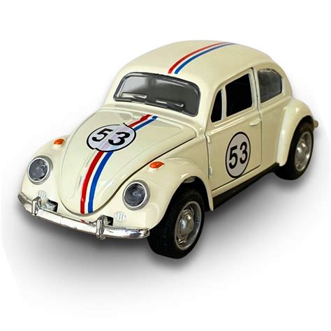 Fusca Herbie Miniatura Ferro Abre Porta Cap Fric O Cole O