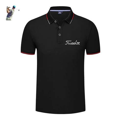 Camisas De Polo Respir Vel De Golfe Masculina De Secagem R Pida