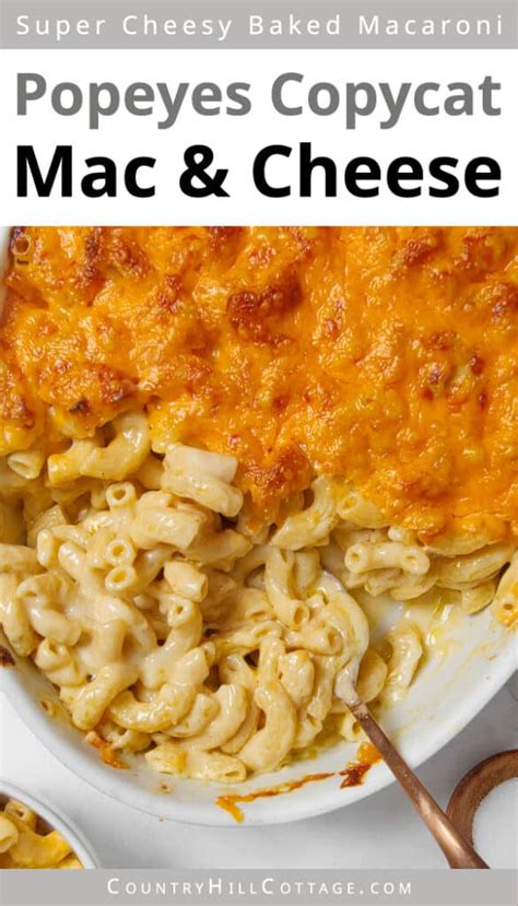 Popeyes Mac and Cheese Recipe