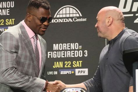 Dana White Francis Ngannou soha nem térhet vissza a UFC be