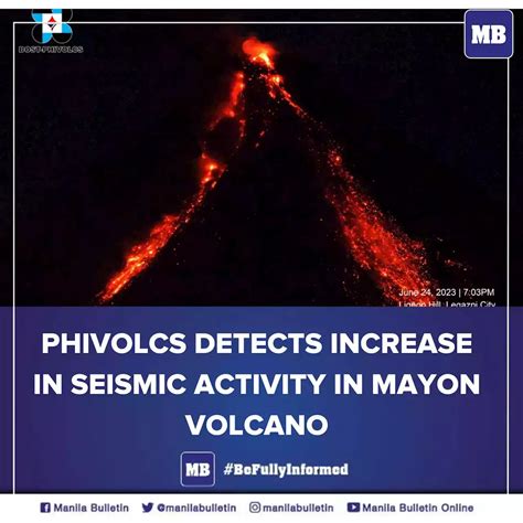 Phivolcs detects increase in seismic activity in Mayon Volcano ...