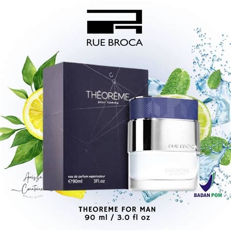 Jual Rue Broca Nya Afnan Theoreme Pour Homme EDP 90 Ml BIRU Shopee