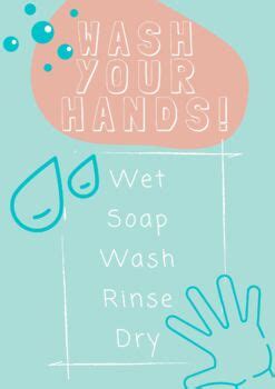 Hand Washing Poster by The Rose Refresh | Teachers Pay Teachers