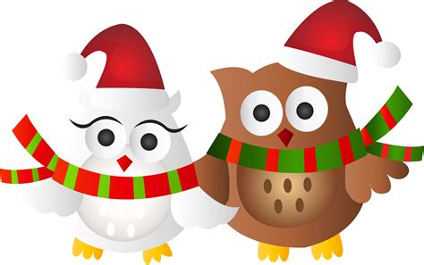 Download Owls Transparent Clip Art Transparent Christmas Owl Clipart