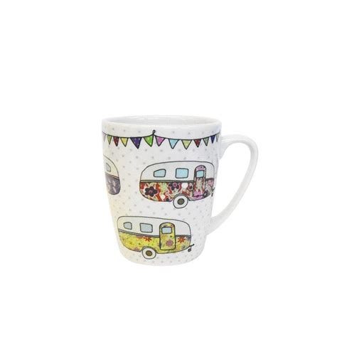 Queens By Churchill The Caravan Trail Oak Mug Ml Caravans Sparkle