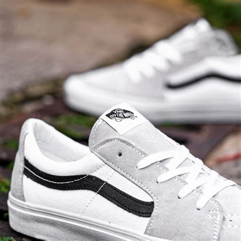 Vans Sk8 Low Contrast White Black Bm Store Original Footwear