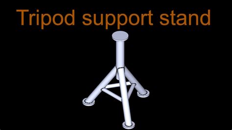 Tripod Support Stand Youtube