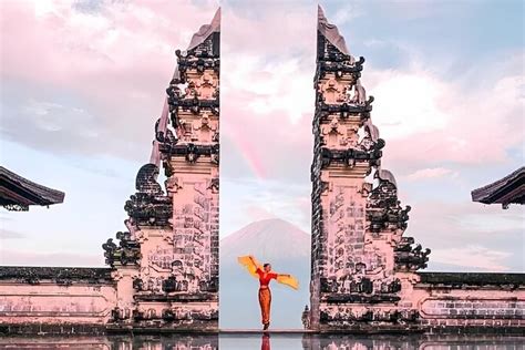 Gates Of Heaven At Lempuyang Temple With Blue Lagoon Snorkeling