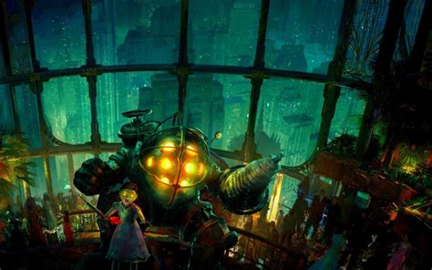 Wallpaper 1920x1200 Px Action BioShock Cyborg Fantasy Fi