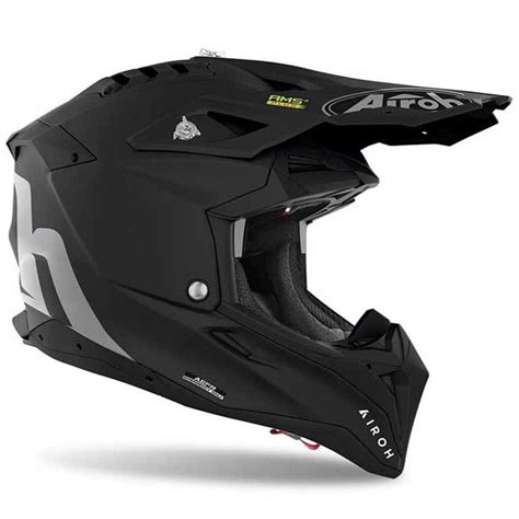 Airoh Aviator Rockstar Motocross Helmet Black Motardinn