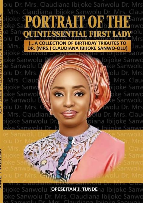 Journalist Unveils Book On Ibijoke Sanwo Olus Feats As First Lady