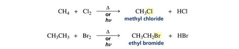 Look4Chemistry: Halogenation of Alkanes