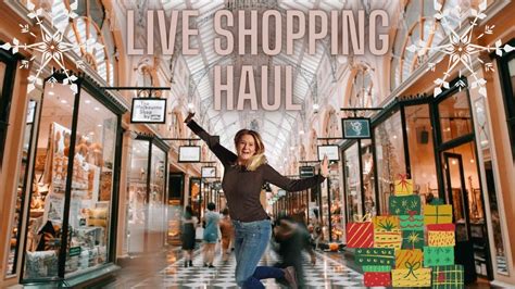 Live Shopping Haul Im Modehausshopping Vlog Dezember Tally