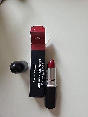 MAC Matte Lipstick Rouge A Levres 3 G Neu Nr 630 D FOR DANGER EBay