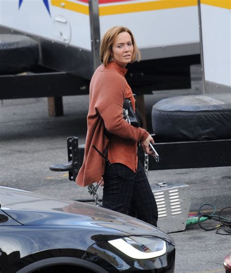 MANDY MOORE on the Set of This is Us in Los Angeles 11/14/2019 – HawtCelebs