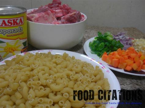 Creamy Macaroni Soup Recipe - Food Citations