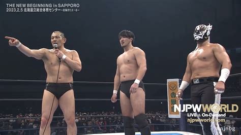 Njpwworld On Twitter The New Beginning In Sapporo