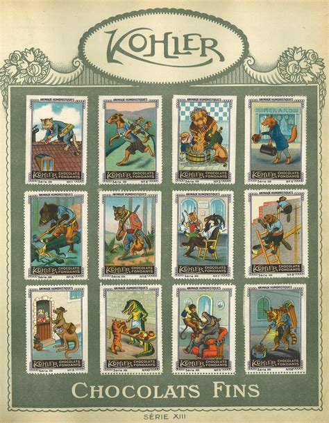 Chocolats Pckn Album Timbres Kohler Serie Xiii Flickr