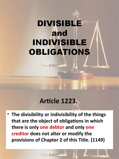 1c DIVISIBLE AND INDIVISIBLE | PDF | Quantity | Inheritance