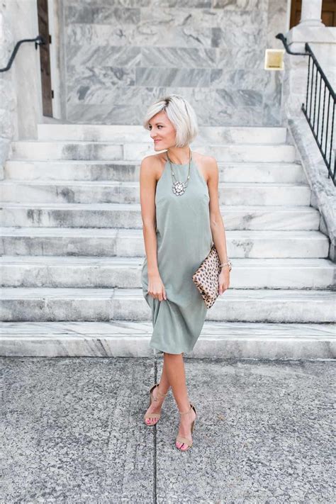 Sage Green Dress - Loverly Grey