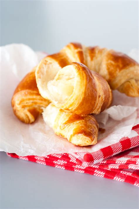 Croissants Maison P Te Lev E Feuillet E La Raffinerie Culinaire