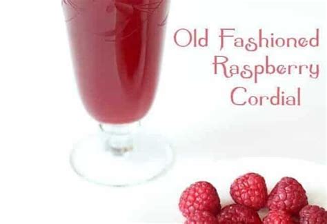 Anne Of Green Gables Raspberry Cordial Recipe The Kitchen Magpie