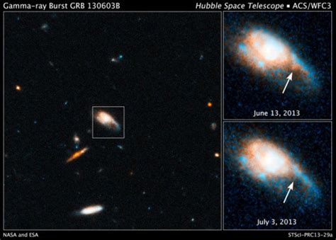 Short Intense Gamma Ray Bursts Tied To Neutron Star Collisions