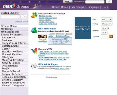 Whatever Happened To Msn Groups Nostalgasm