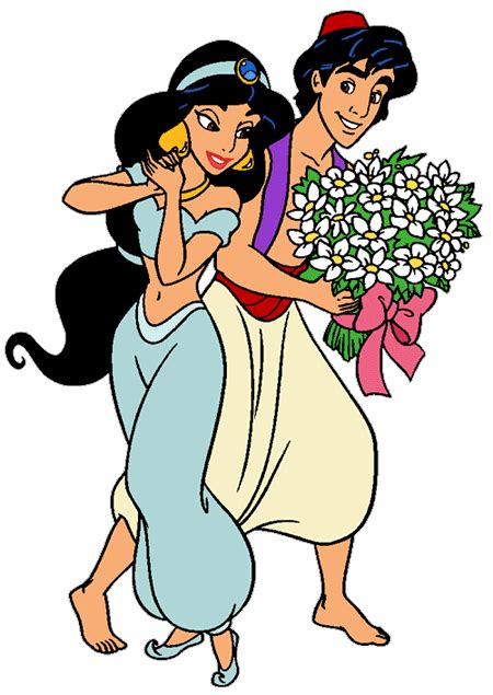 Aladdin And Jasmine Clip Art Png Images Disney Clip Art Galore