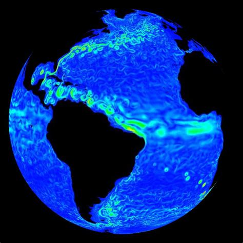 Sea Surface Currents Dataset Science On A Sphere