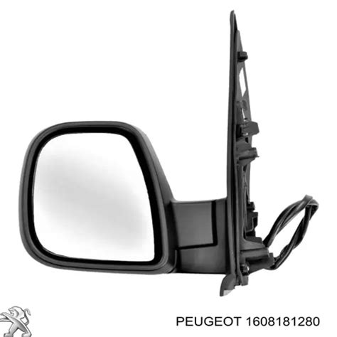 Peugeot Citroen Cristal De Espejo Retrovisor Exterior Izquierdo