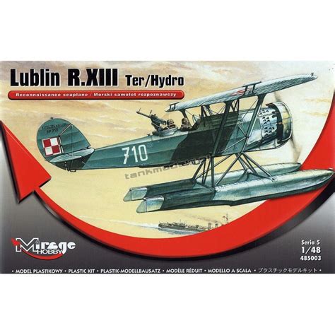 Mirage Hobby 485003 Lublin R XIII Ter Hydro Samolot Rozpoznawczy