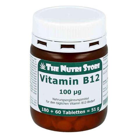 Vitamin B12 100 [my]g Tabletten 180 Stk Kaufen Apotheke At