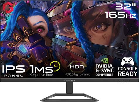 Gameon Qhd K Flat Gaming Ips Monitor Hz Refresh Off