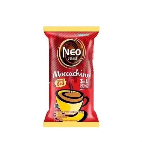 Minuman Kopi Neo Coffee Moccachino 3 In 1 Instant Coffee 180gr