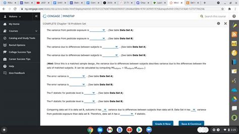 (Solved) - Comparing samples with different types of variances using ...