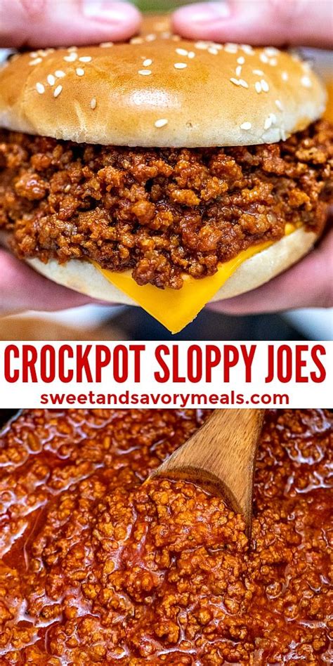 Crock Pot Sloppy Joes Artofit