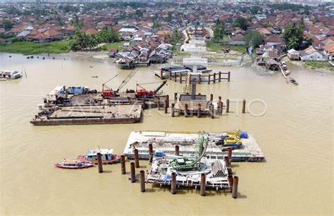 Pembangunan Jembatan Musi Iv Antara Foto