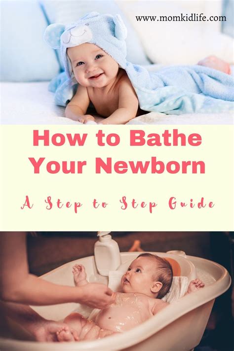 How To Bathe Your Newborn Baby Newborn Baby Care Newborn Newborn Care