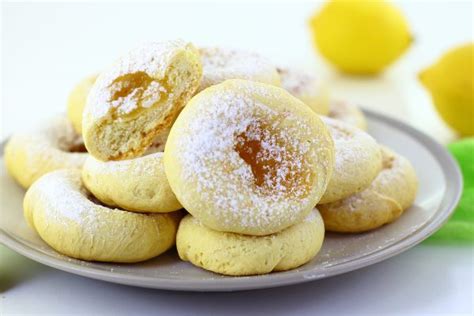 Печенье с лимонной начинкой: рецепт с фото