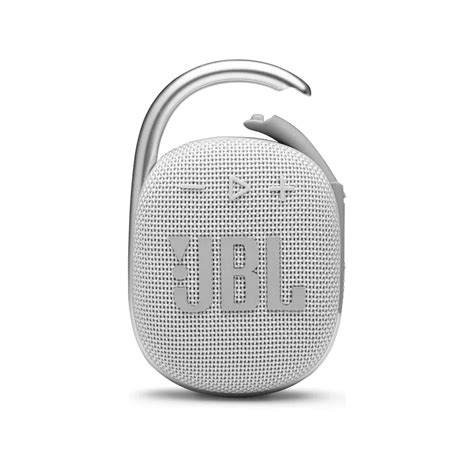 JBL Portable Bluetooth Speaker Clip 4 White | Wireless Speakers | Lulu ...