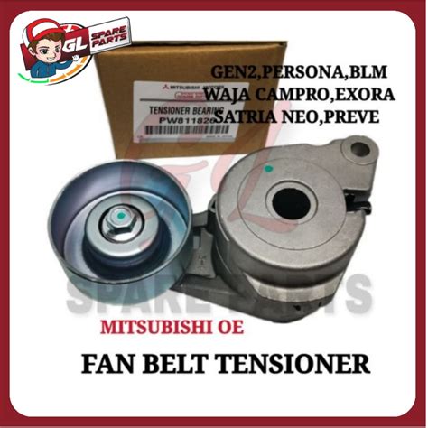 Fan Belt Tensioner Proton Gen Persona Exora Cps Preve Blm Fl Satria