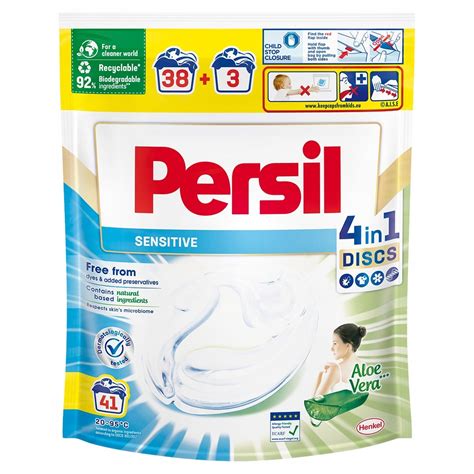 Persil Sensitive Kapsułki do prania aloes 41 szt 12377889262