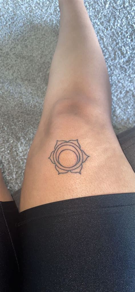 Minimal Sacral Chakra Tattoo Chakra Tattoo Sacral Chakra Tattoo Tattoos