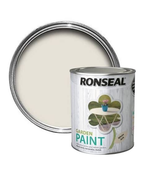 Killeen Hardware Ronseal Garden Paint White Ash 750ml